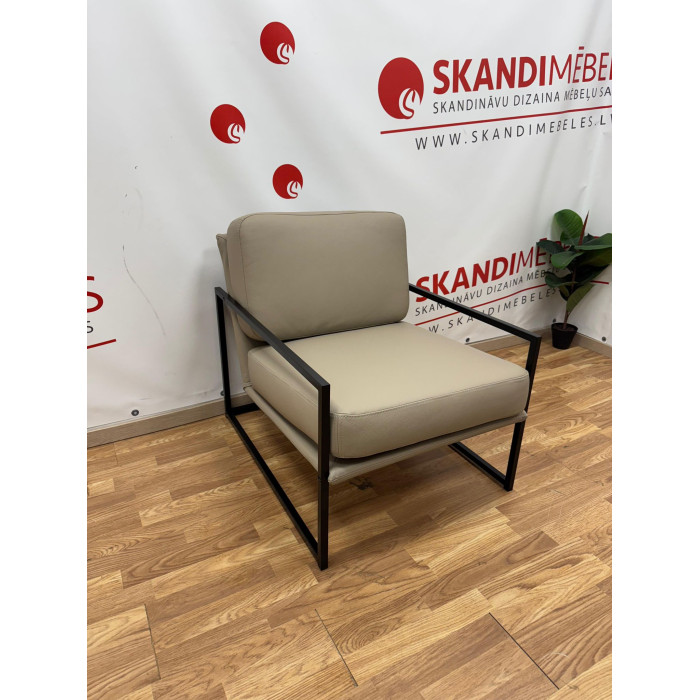 Chair Otilia (Relaxation)(Natural Leather)(Exposition)